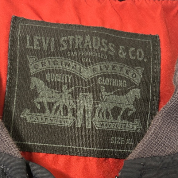 Men's Blue Levi Strauss Lightweight Jacket - Picture 4 of 6